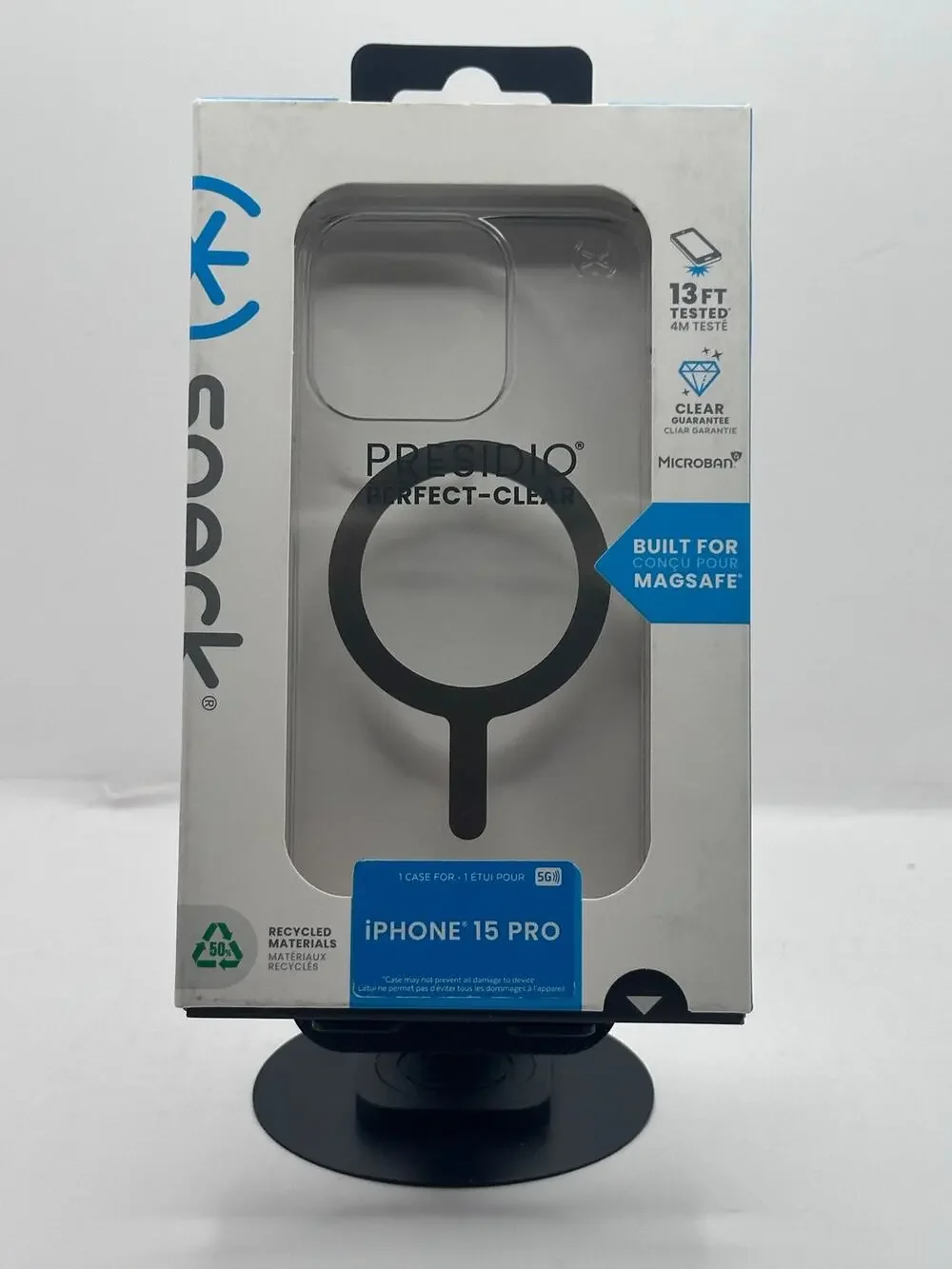 Speck Presidio Perfect-Clear iPhone 15 Pro MagSafe NWT MSRP: $55.00